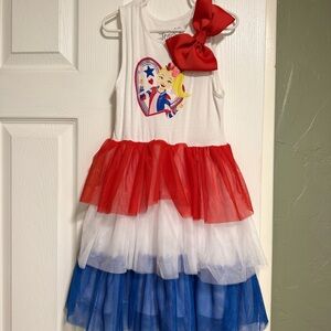 Nickelodeon Superhero Kids Costume Dress - Red, White, Blue